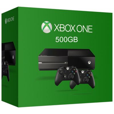 Microsoft Xbox One 500Gb + дополнительный беспроводной контроллер