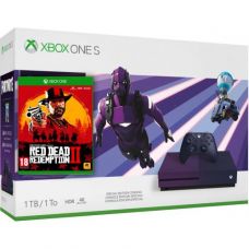 Microsoft Xbox One S 1Tb Purple Special Edition + Red Dead Redemption 2 (русская...
