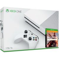 Microsoft Xbox One S 1Tb White + Battlefield 1. Революція (російська версія)
