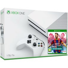 Microsoft Xbox One S 1Tb White + eFootball Pro Evolution Soccer 2021 (російська версія)