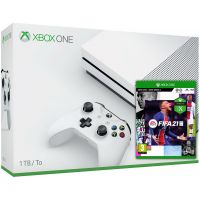 Microsoft Xbox One S 1Tb White + FIFA 21 (русская версия)