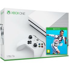 Microsoft Xbox One S 1Tb White + FIFA 19 (русская версия)