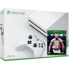 Microsoft Xbox One S 1Tb White + UFC 3 (російська версія)