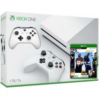 Microsoft Xbox One S 1Tb White + UFC 4 (російська версія) + дод. Wireless Controller with Bluetooth (White)