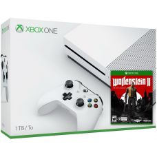 Microsoft Xbox One S 1Tb White + Wolfenstein II: The New Colossus (російська версія)