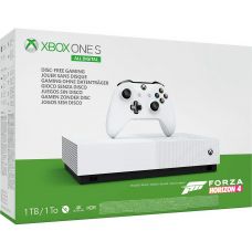 Microsoft Xbox One S 1Tb White All-Digital Edition + Forza Horizon 4 (ваучер на скачивание) (русская версия)