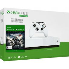 Microsoft Xbox One S 1Tb White All-Digital Edition + Gears of War 4 (ваучер на с...