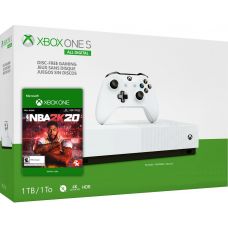 Microsoft Xbox One S 1Tb White All-Digital Edition + NBA 2K20 (ваучер на скачування)