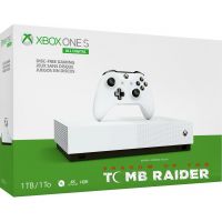 Microsoft Xbox One S 1Tb White All-Digital Edition + Shadow of the Tomb Raider (ваучер на скачивание) (русская версия)