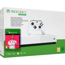 Microsoft Xbox One S 1Tb White All-Digital Edition + FIFA 20 (русская версия)