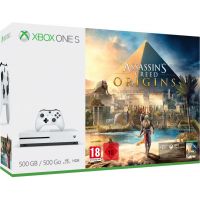 Microsoft Xbox One S 500Gb White + Assassin's Creed: Origins/Витоки (російська версія)
