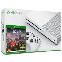 Microsoft Xbox One S 500Gb White + Halo Wars 2 (русская версия)