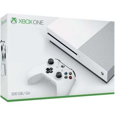 Microsoft Xbox One S 500Gb White + Игра на выбор в подарок!