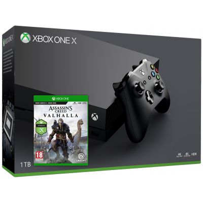 Microsoft Xbox One X 1Tb + Assassin’s Creed Valhalla (русская версия)