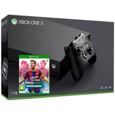 Microsoft Xbox One X 1Tb + eFootball Pro Evolution Soccer 2021 (російська версія)