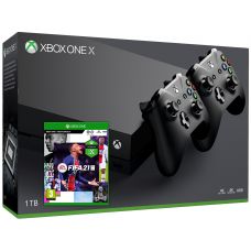 Microsoft Xbox One X 1Tb + FIFA 21 (російська версія) + дод. Wireless Controller with Bluetooth (Black)