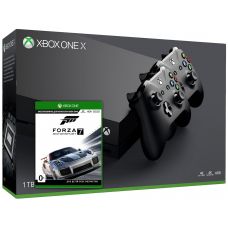 Microsoft Xbox One X 1Tb + Forza Motorsport 7 (ваучер на скачування) (російська версія) + дод. Wireless Controller with Bluetooth (Black)