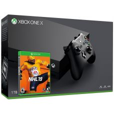 Microsoft Xbox One X 1Tb + NHL 19 (російська версія)