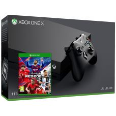 Microsoft Xbox One X 1Tb + Pro Evolution Soccer 2020 (eFootball) (русская версия)