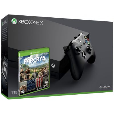 Microsoft Xbox One X 1Tb + Far Cry 5 (русская версия)
