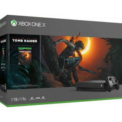 Microsoft Xbox One X 1Tb + Shadow of the Tomb Raider (русская версия)