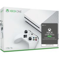 Microsoft Xbox One S 1Tb White + Xbox Game Pass Ultimate (3 месяца)