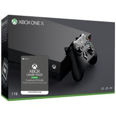 Microsoft Xbox One X 1Tb + Xbox Game Pass Ultimate (3 місяці)