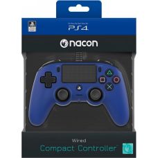 Nacon Wired Compact Controller PS4 (Blue)