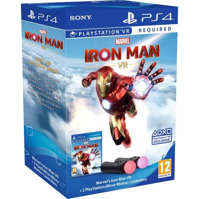Marvel's Iron Man VR (русская версия) (PS4) + Sony PlayStation Move Controller