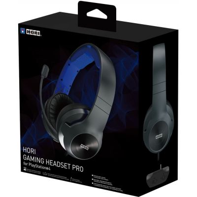 Навушники Hori Gaming Headset Pro (PS4-159U) Black для PlayStation 4