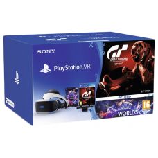 PlayStation VR + Камера + Игра Gran Turismo Sport. Day One Edition + Игра VR Worlds 