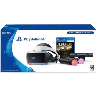 PlayStation VR + Камера + PlayStation Move + Игра Resident Evil 7 Biohazard