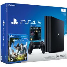 Sony Playstation 4 PRO 1Tb + Injustice 2 (русская версия) + Horizon Zero Dawn (русская версия)