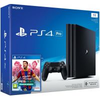 Sony Playstation 4 PRO 1Tb + eFootball Pro Evolution Soccer 2021 (русская версия)