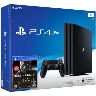 Sony Playstation 4 PRO 1Tb + Mortal Kombat XL (русская версия)