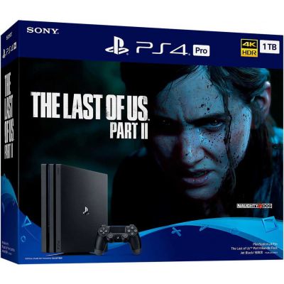 Sony Playstation 4 PRO 1Tb + The Last of Us Part II (русская версия)
