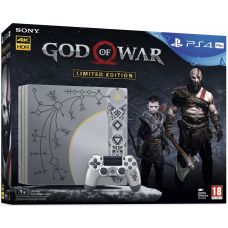 Sony Playstation 4 PRO 1Tb Limited Edition God of War 4 + God of War 4 (русская версия)