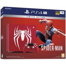 Sony PlayStation 4 PRO 1Tb Limited Edition Spider-Man + Spider-Man (русская версия)