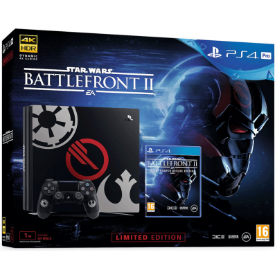 Sony Playstation 4 PRO 1Tb Limited Edition Star Wars: Battlefront II + Star Wars: Battlefront II Special Edition (русская версия)
