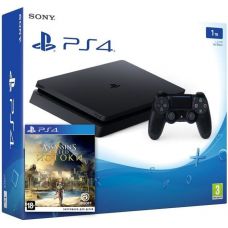 Sony Playstation 4 Slim 1Tb + Assassin's Creed: Origins/Истоки (русская версия)