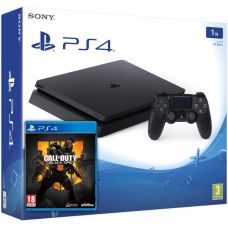 Sony Playstation 4 Slim 1Tb + Call of Duty: Black Ops 4 (русская версия)