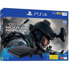 Sony Playstation 4 Slim 1Tb + Call of Duty: Modern Warfare (русская версия)...