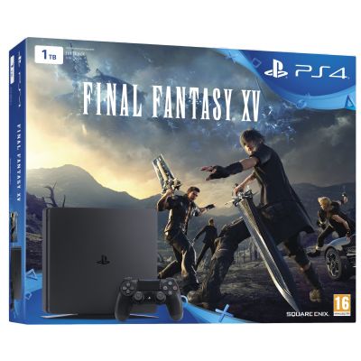 Sony Playstation 4 Slim 1Tb + Final Fantasy XV (русская версия)