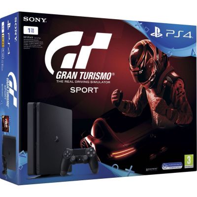 Sony Playstation 4 Slim 1Tb + Gran Turismo Sport (русская версия)