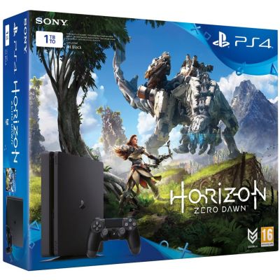 Sony Playstation 4 Slim 1Tb + Horizon Zero Dawn (русская версия)