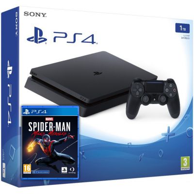Sony Playstation 4 Slim 1Tb + Marvel’s Spider-Man: Miles Morales (русская версия)