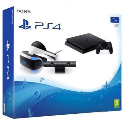 Sony Playstation 4 Slim 1Tb + PlayStation VR + Камера