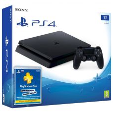 Sony Playstation 4 Slim 1Tb + Подписка PlayStation Plus (3 месяца)