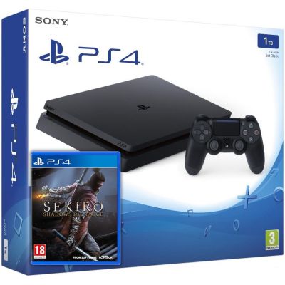 Sony Playstation 4 Slim 1Tb + Sekiro: Shadows Die Twice (русская версия)