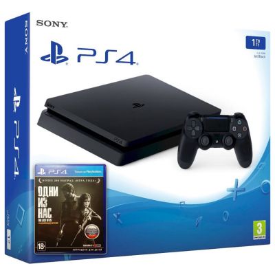 Sony Playstation 4 Slim 1Tb + The Last of Us (русская версия)
